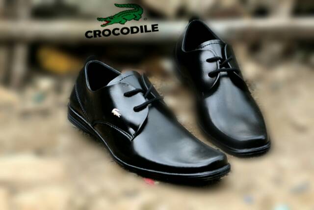 Sepatu Pantopel Crocodile Pria / Buat Kerja Kantoran Formal Nikahan Santai Gaya