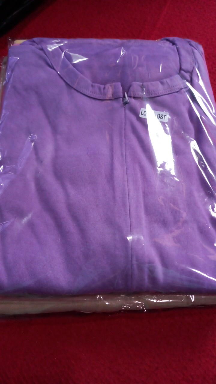 Longdres Jumbo - Longdres Batik Bahan Kaos - Longdres Busui - Gamis Kaos - Gamis Murah - Gamis Jumbo