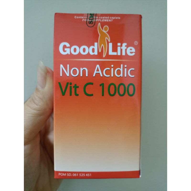 GOOD LIFE VIT C 1000MG NON ACIDIC// VITAMIN C 1000MG AMAN DILAMBUNG