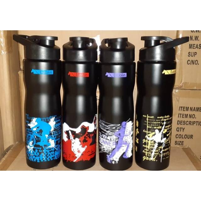 Termos Dubblin Adventure Botol Sport 750ml Stainless Steel / Tumblr Termos Air Single WALL no VACCUM