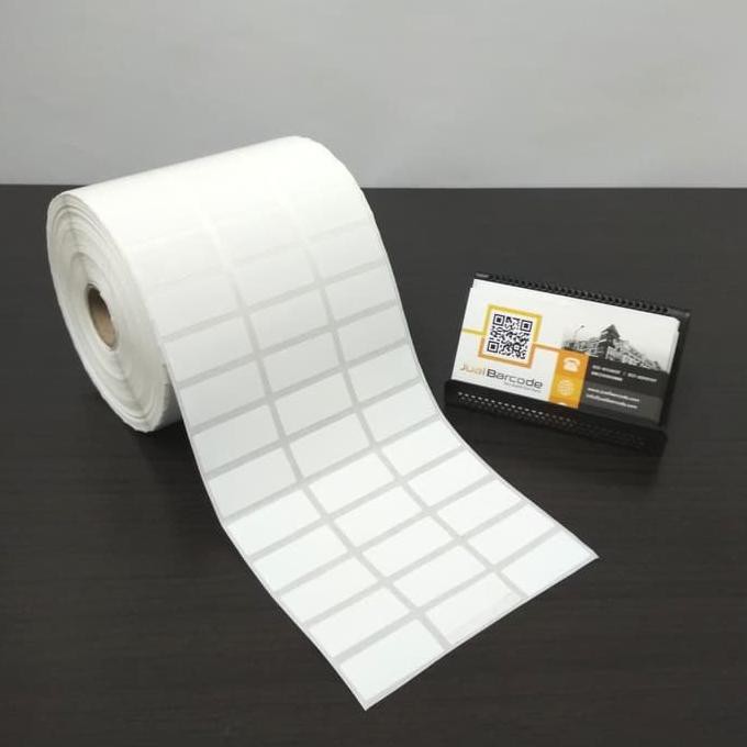 

Silahkan Order] Label Barcode 33 X 15 (3 Line) Kertas Sticker Label Yupo 33X15