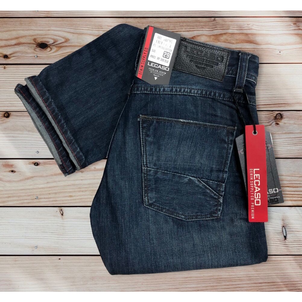 LECASO JEANS PRIA DEWASA | CELANA JEANS BRANDED ORIGINAL | CELANA LECASO PANJANG | CELANA JENAS PANJ