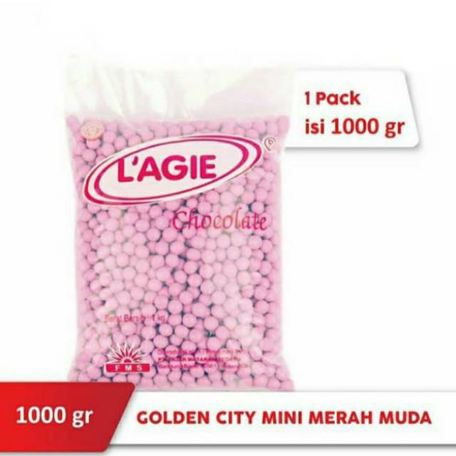 

Coklat lagie murah golden city mini pink 1 kg parcel lebaran