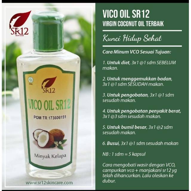 Vco Virgin Coconut Oil Minyak Kelapa Terbaik Penyubur Rambut Pelembab Kulit Shopee Indonesia