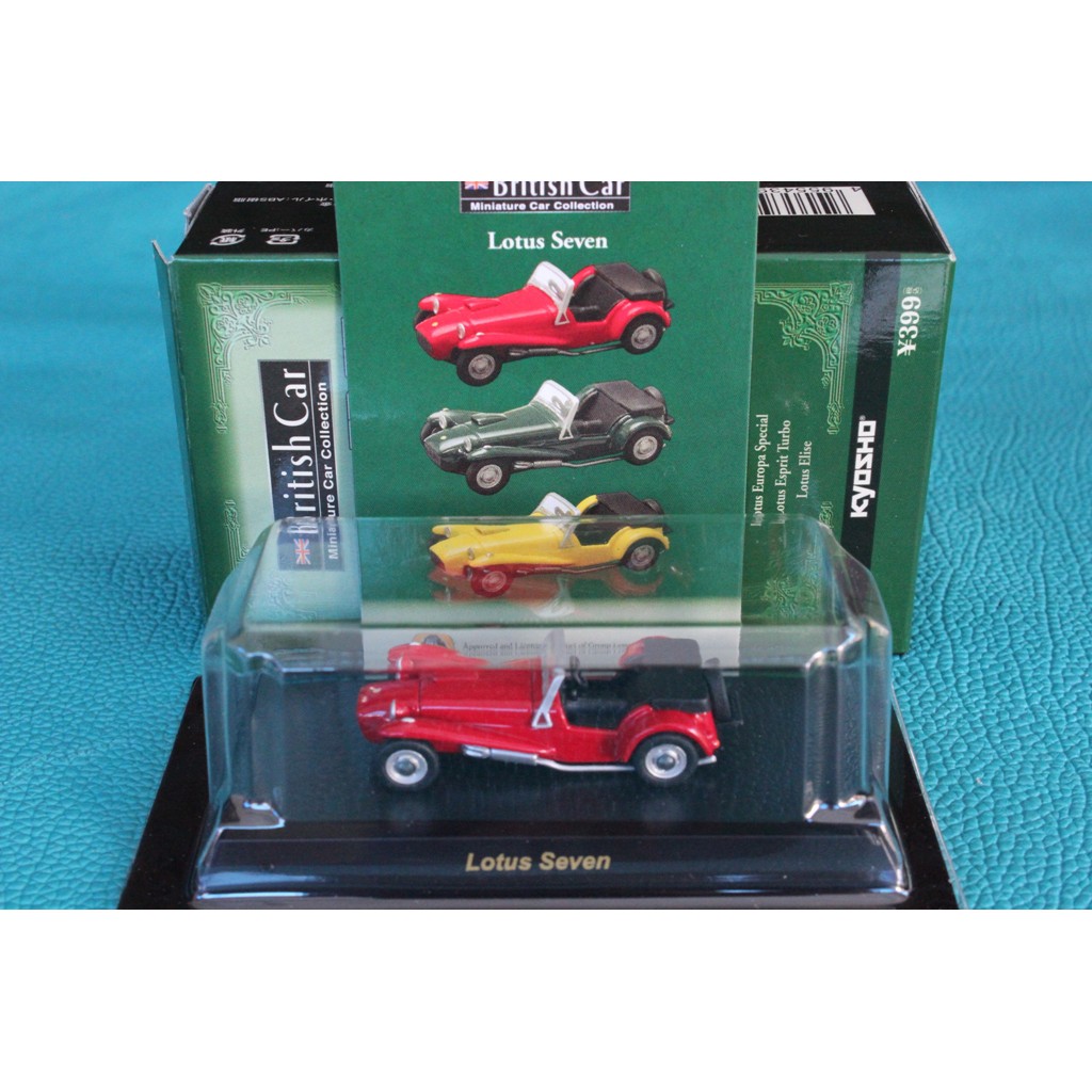 Kyosho 1:64 Lotus Seven Red