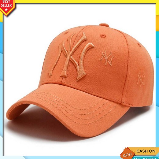 Topi Wanita Baseball / Bisbol Cap Bordir Bling - Bling Ny, Versi Korea 6 Warna - Topi 12 Nextstop-04