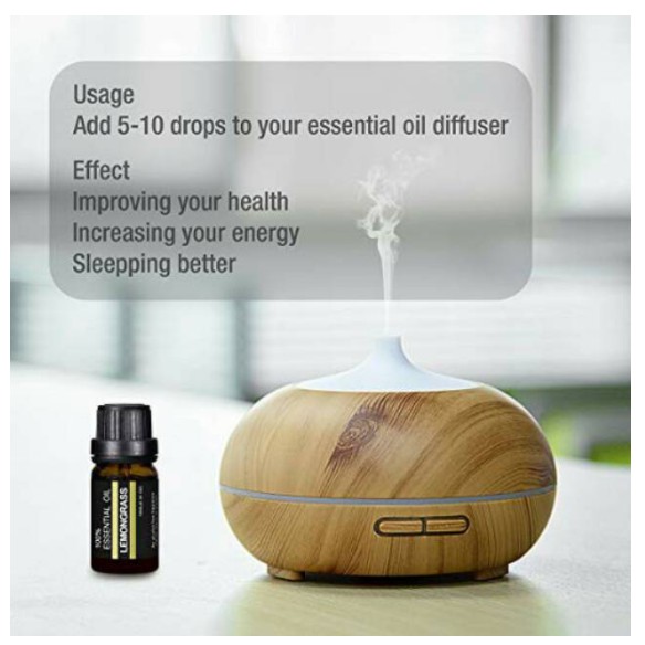 essentials Oil aromaterapi paket 6 PCS Minyak Aromatherapy esensial 10 Ml disfuser defuser difuser