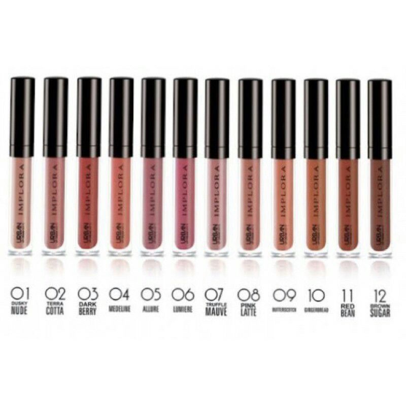 LIPCREAM IMPLORA NO1 SAMPAI NO 20