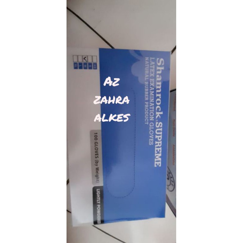 shamrock supreme latex / handscoon /gloves