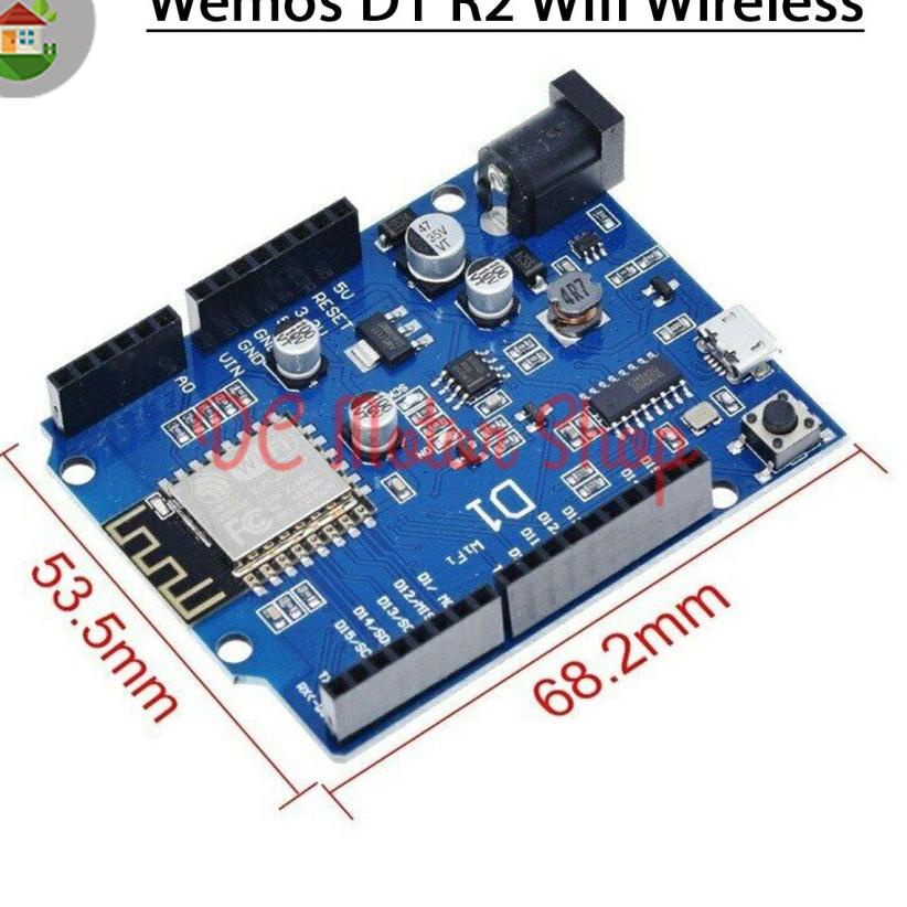 Baru Update WeMos D1 R2 Wi-Fi Wireless Arduino Development Board Module ESP8266