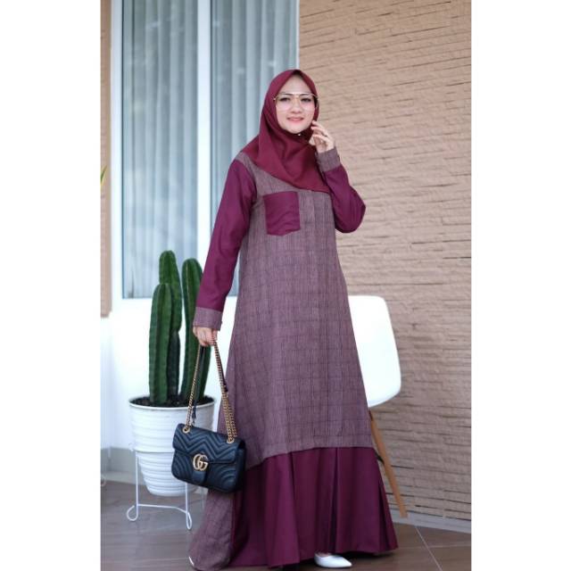 Kamila Dress By.Restu Mandeh / gamis / fashion dewasa