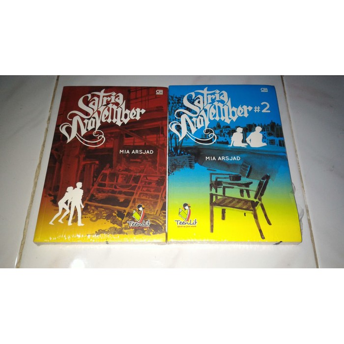 Novel teenlit Paket Satria november 1 & Satria november 2 Mia Arsjad