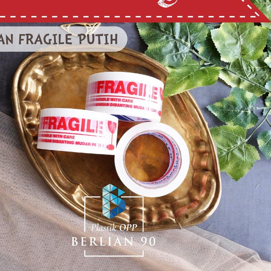 

STAR Lakban Fragile Jangan dibanting Putih 2 Inch Panjang 90 Yard
