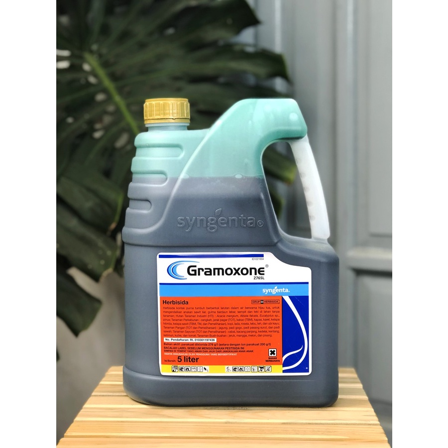 Herbisida GRAMOXONE 276SL Pembasmi Rumput Liar Gulma Ilalang - 5000ml