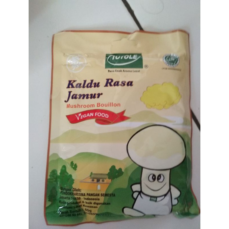 

Totole kaldu jamur 80 gr