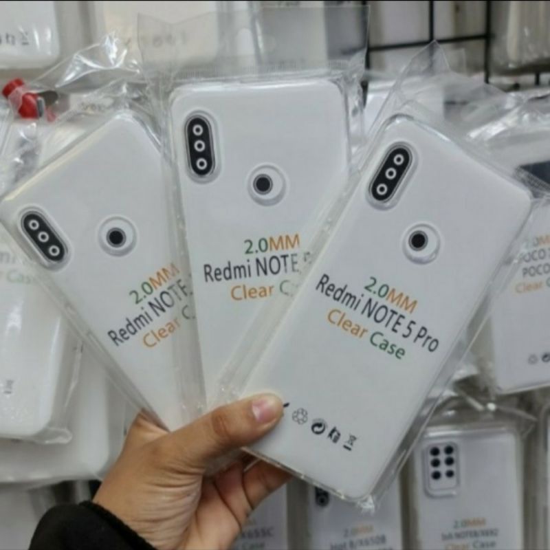 Xiaomi Redmi Note 5 Note 5 Pro soft case silikon clear case premium