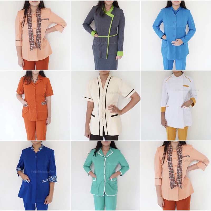 Jual SERAGAM KLINIK CUSTOM BAJU PERAWAT MODEL CUSTOM SERAGAM KLINIK