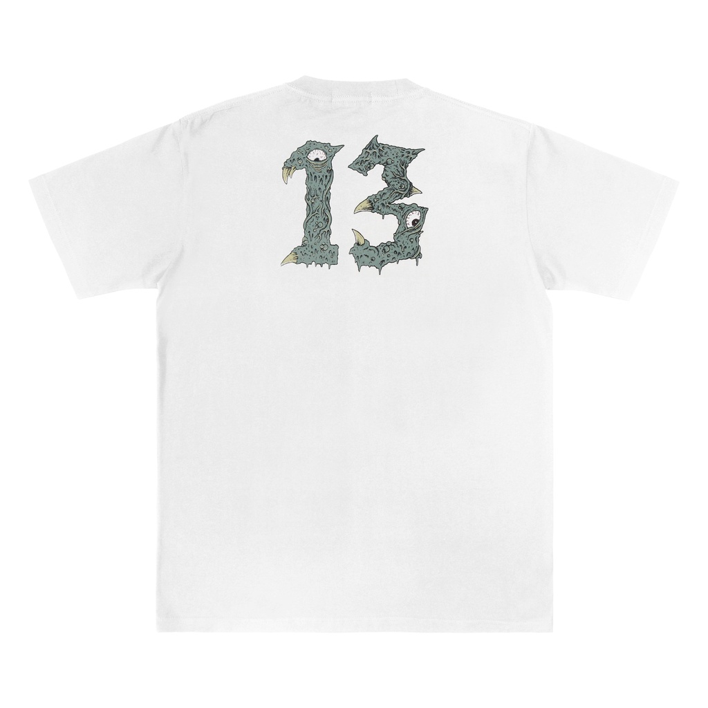 Heretic - T-shirt - DR 13 White