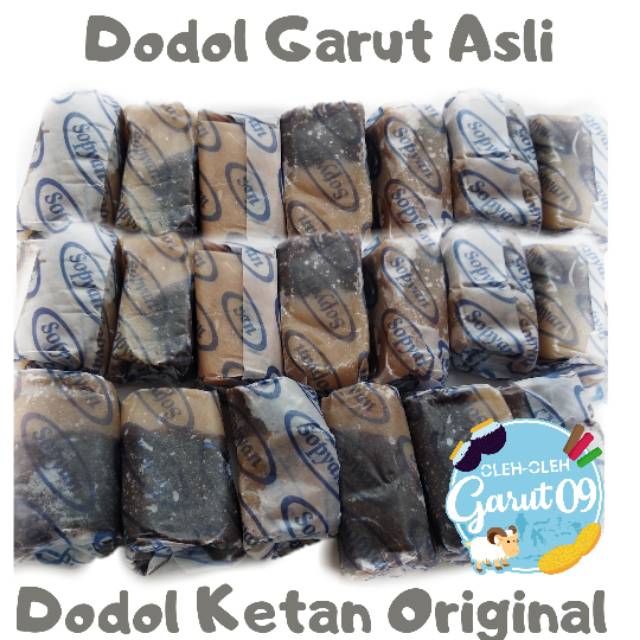 

OlehOlehGarut09 Dodol Garut Asli Ketan Original 500 gram Oleh Oleh Sunda Bdg legit Bandung Manis