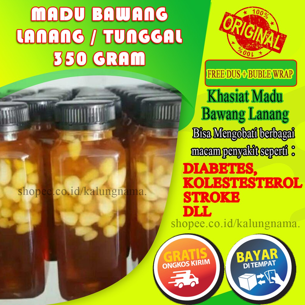 Khasiat Madu Bawang Lanang Dan Cara Membuat Madu Bawang Lanang Manfaat Bawang Putih Dan Madu Murni Shopee Indonesia