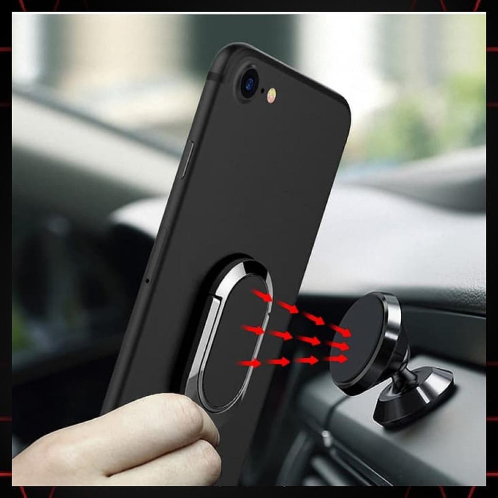 Spinner Iring Magnetic Smartphone Holder 360 Degree Rotary