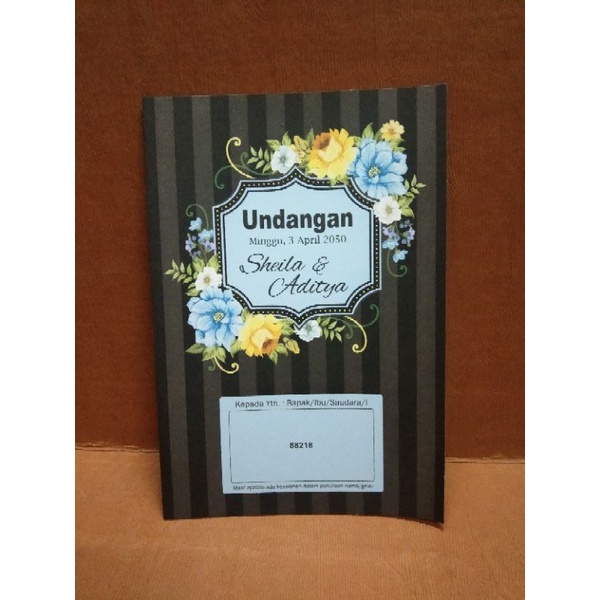 ERBA 88218 Blangko Undangan Nikah