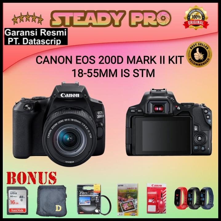 Canon Eos 200D Ii Kit 18-55Mm Is Stm / Camera Canon Eos 200D Mark Ii