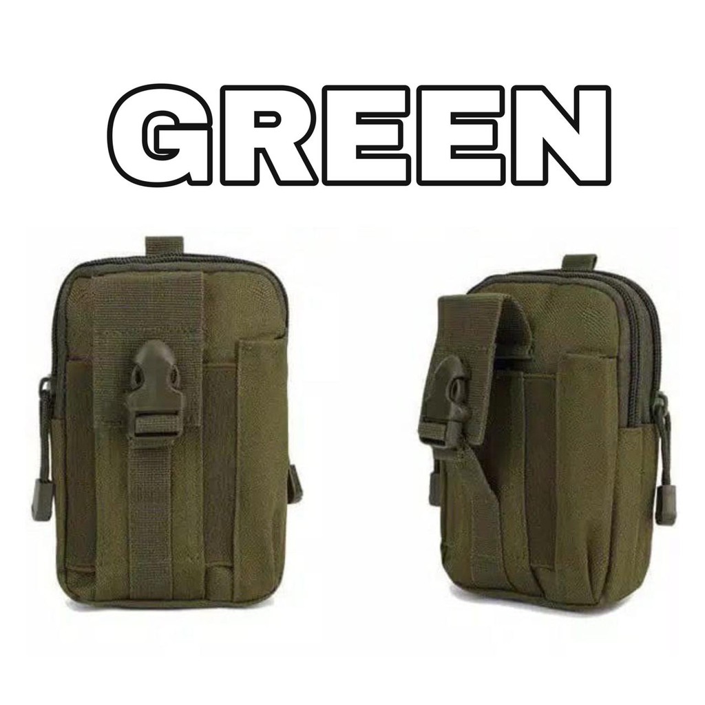 TAS PINGGANG HP / TACTICAL ARMY / FASHION TRAVELLING / TACTICAL MILITARY-GREEN