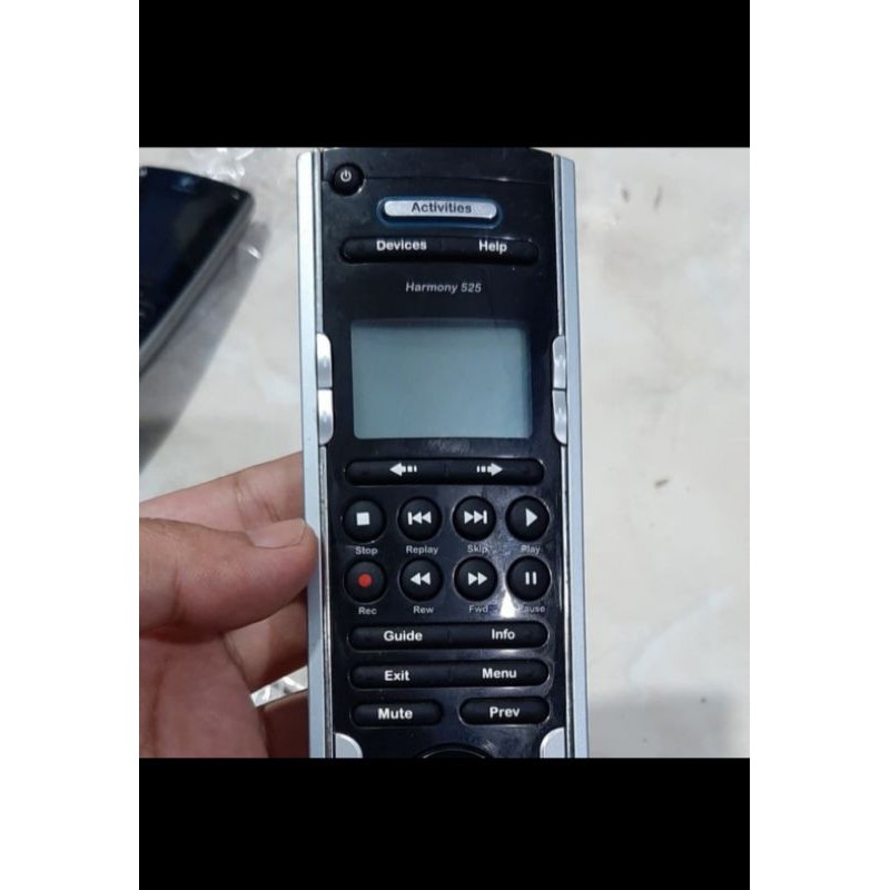 REMOTE REMOT LOGITECH SILVER ORIGINAL ASLI