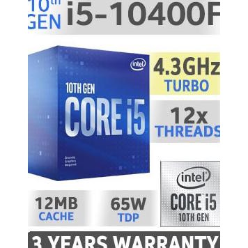 Promo Prosesor Intel Core I5 10400F Gen 10