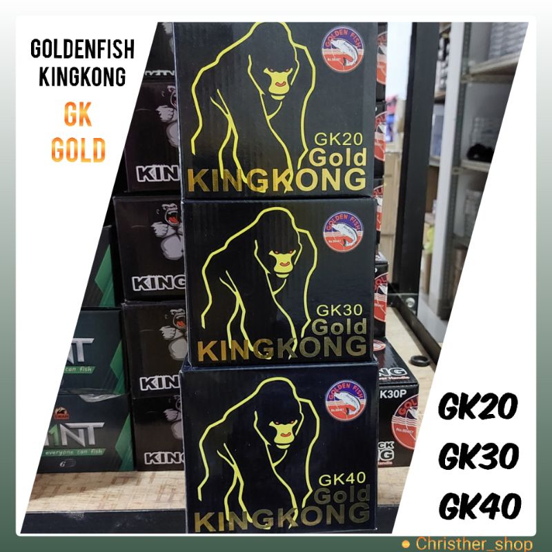 Reel Spinning GOLDENFISH GOLD KINGKONG GK20 GK30 GK40 / Reel Pancing Spinning Fishing Reel