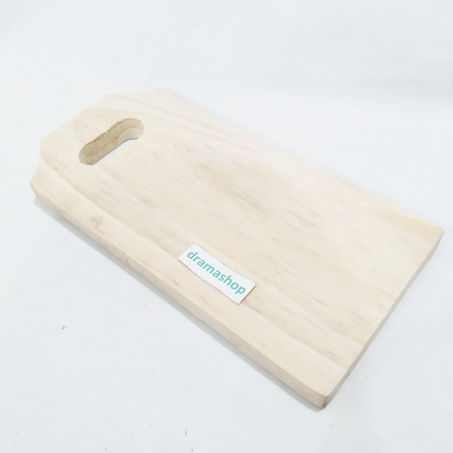 Talenan Cutting Board Kayu Kecil mini alas latar foto photo makanan DRAMASHOP