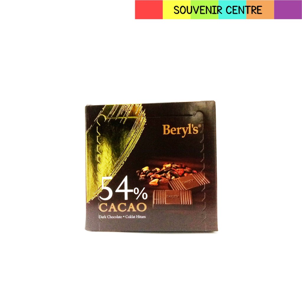 

BERYL'S CACAO DARK CHOCOLATE 60GR