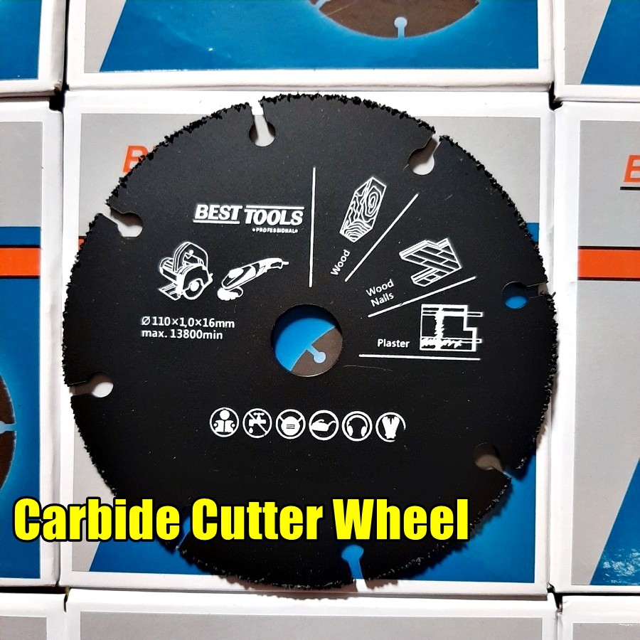 BESTTOOLS Carbide Blade mata gerinda potong multi cutter untuk besi kayu beton keramik PVC Fiber dll