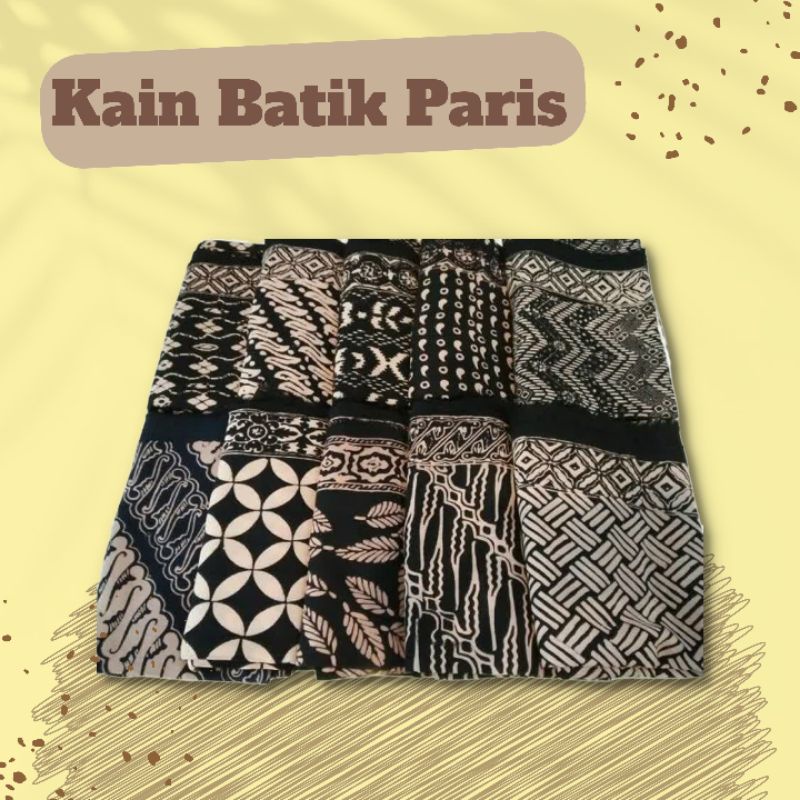 Batik Cap Paris Bacem Batik Trusmi Asli Cirebon Berkualitas