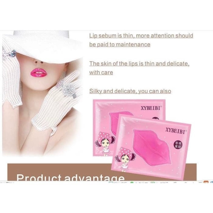 Masker Bibir XYBEIBI Collagen Lip Mask