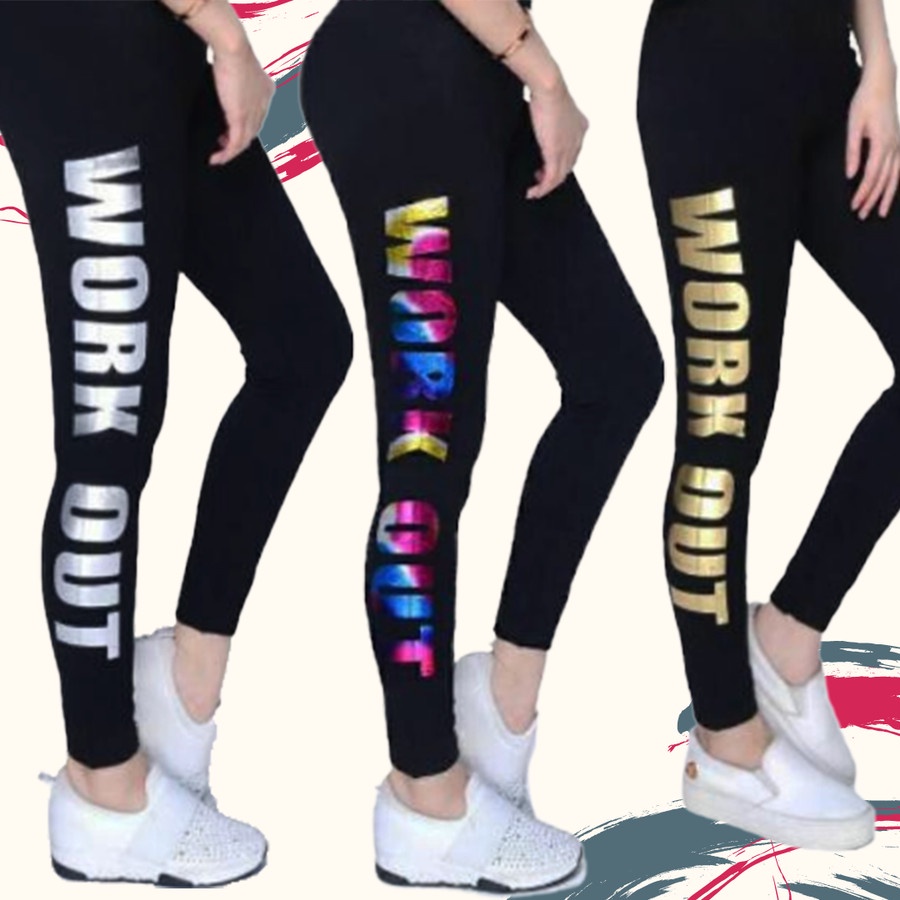CELANA LEGGING WANITA OLAHRAGA SENAM FIT JUMBO BAHAN MELAR BERKUALITAS / CELANA PANJANG LEGING CEWEK
