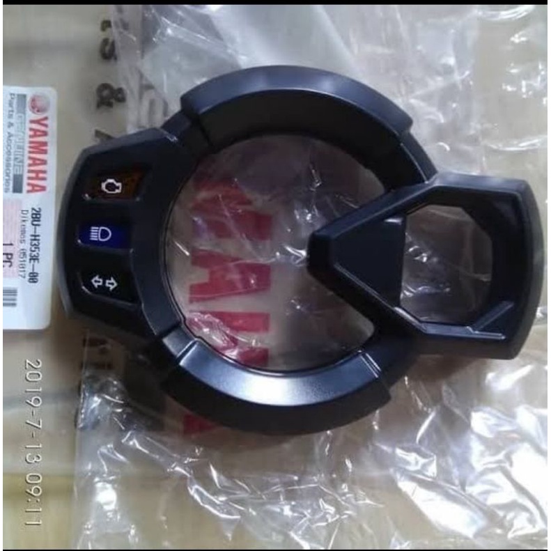 COVER BAWAH SPEEDOMETER CASE METER UPPER 2BU-H353E-00 X RIDE 115 PART ORIGINAL YAMAHA