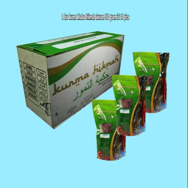 

Kurma Khalas Hikmah 500 gr 1dus