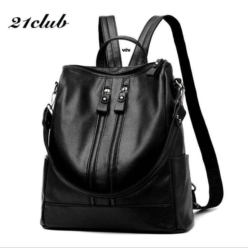 TAS RANSEL DOUBLE ZIPPER BINUS TALI SELEMPANG