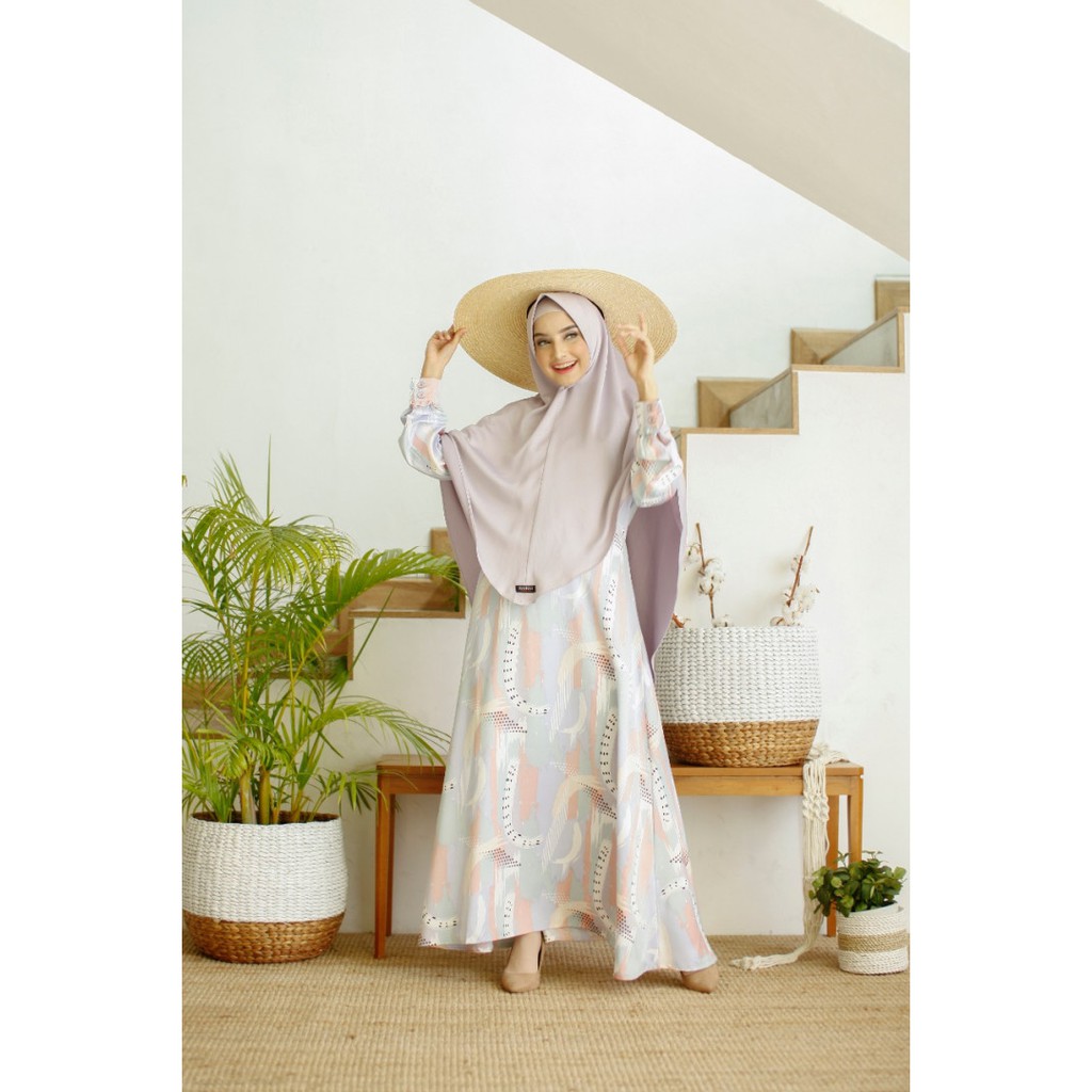 [ORI 100%] HAIHAI GAMIS&HIJAB GM 40  DRESS SYARI PREMIUM