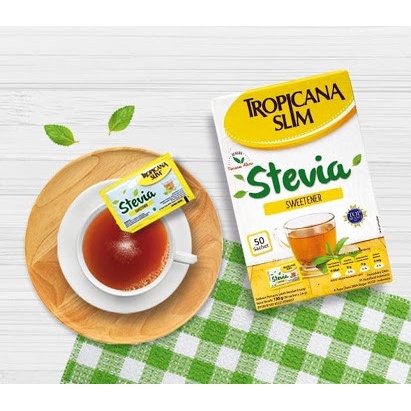 

Tropicana Slim Stevia Natural Sweetener 50sachet x 2.6gram (BERKUALITAS)