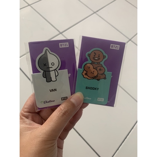 Magnet bt21 x chatime SHOOKY