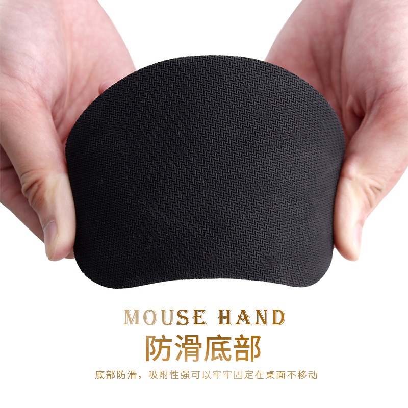 Mouse pad Dengan Bantalan Pergelangan Tangan Bahan Karet Tebal Ukuran Besar X03