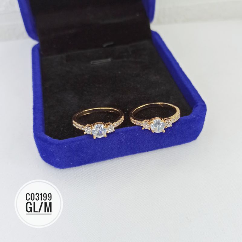 Cincin Fashion Zircon Simple Mewah C03199