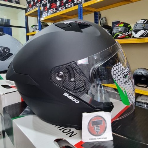 RSV SV300 SOLID | BLACK DOFF | SV 300 DOUBLE VISOR
