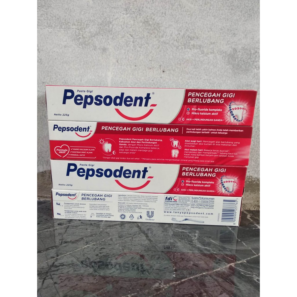 Pepsodent White Pasta Gigi 225g