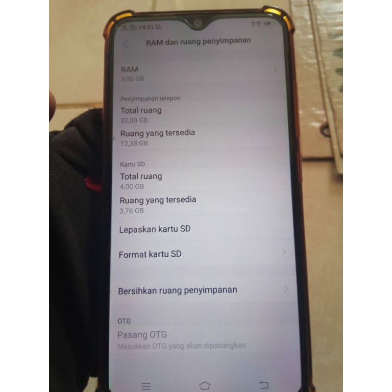 Hp vivo Y93 ram 3/32GB