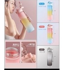 Botol minum pastel colorful tritan 1 liter