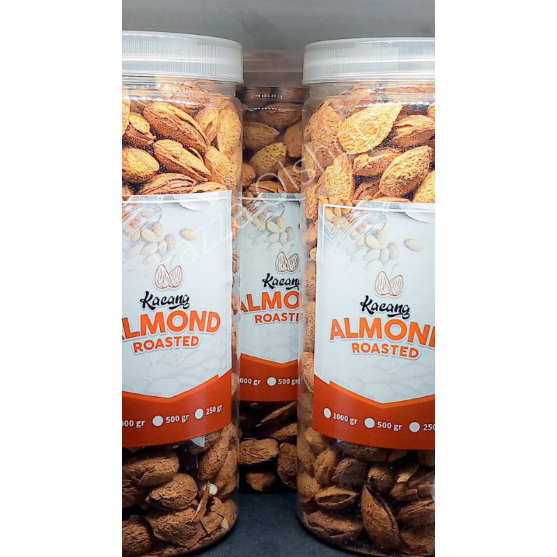 

Kacang Almond Kulit Susu panggang roasted